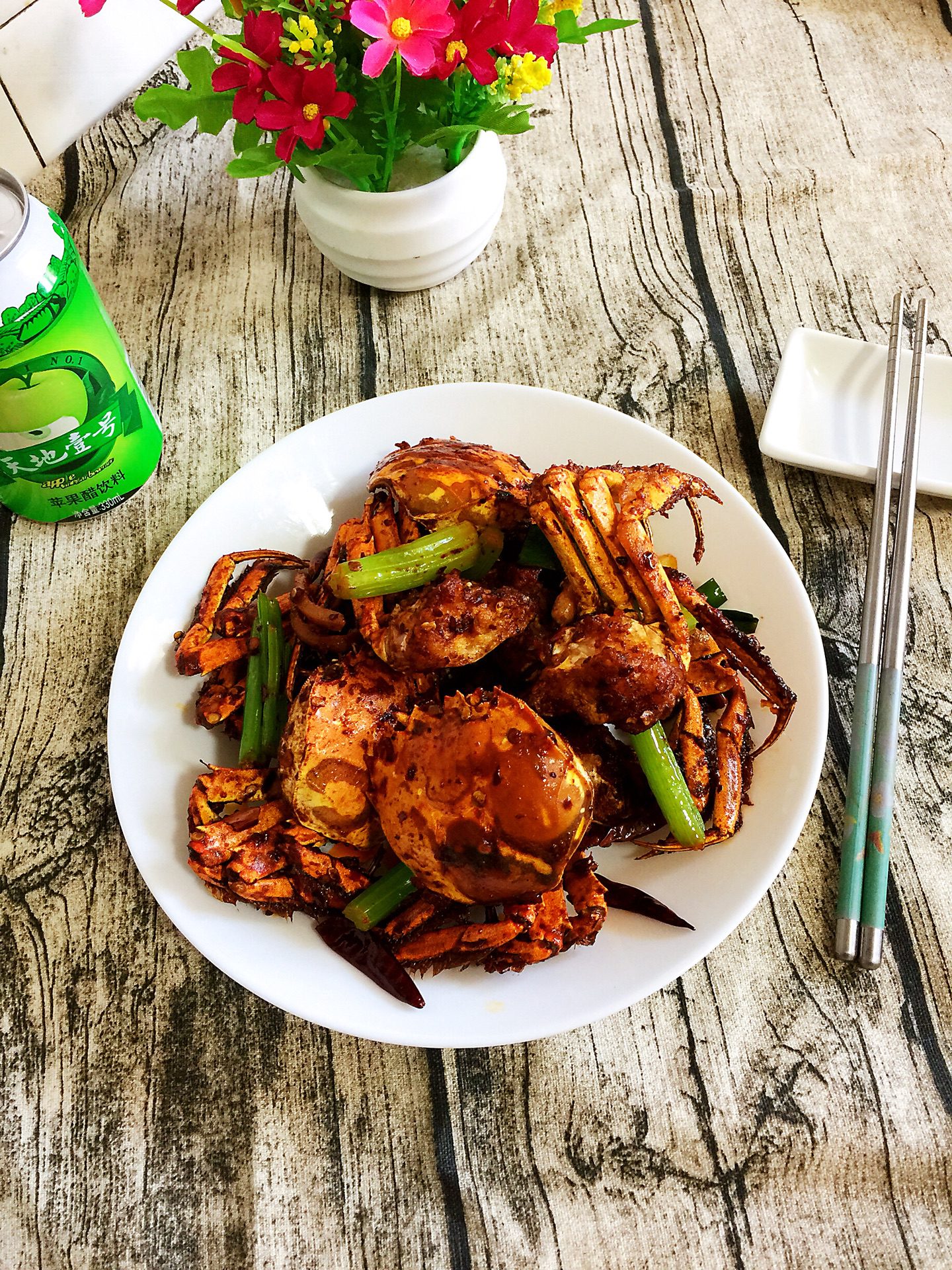 Steps for Spicy Crab